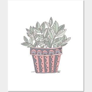 Potted Plant Posters and Art